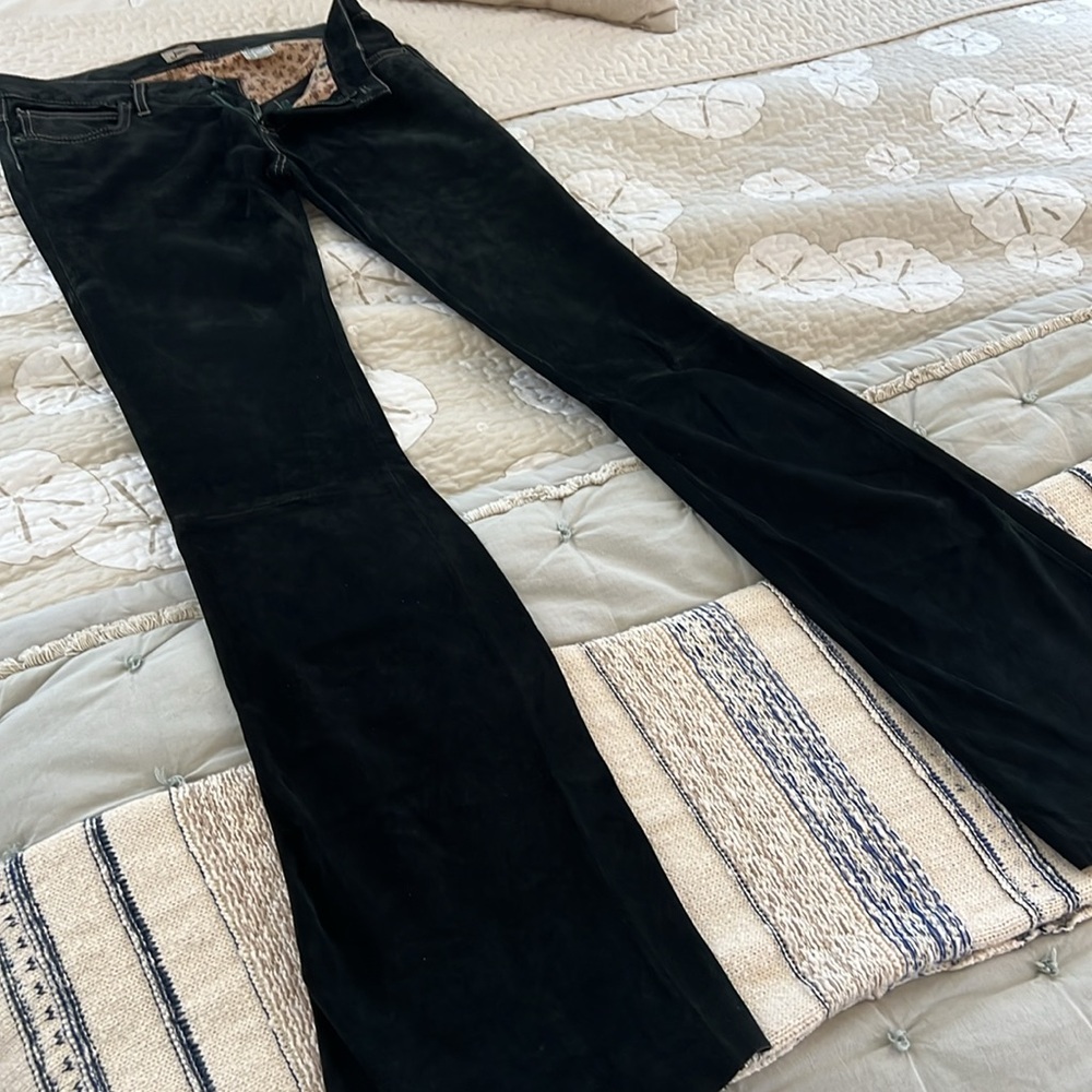 June suede pants size 28 length 33